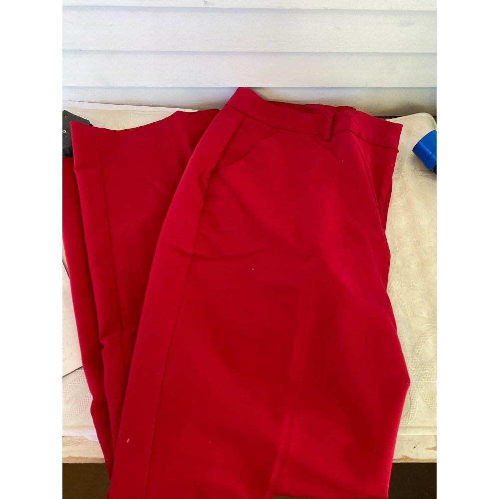 Apt. 9 sz 14 red casual work pants